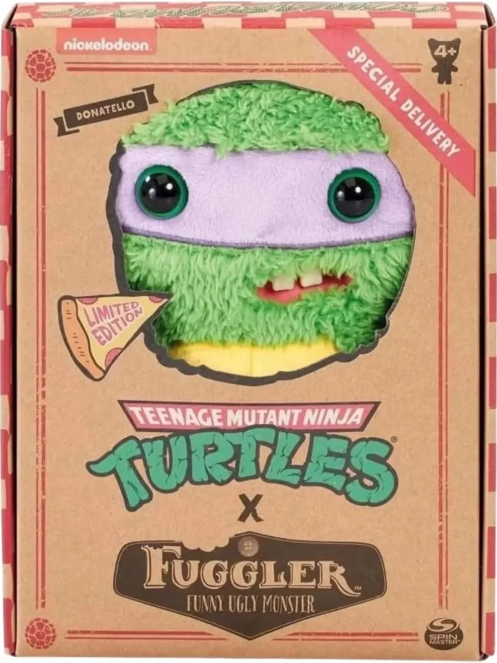 Limited Edition Green Ugly Monster Plush Figure - Fun Collectible Toy